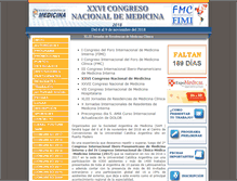 Tablet Screenshot of congreso.sam.org.ar